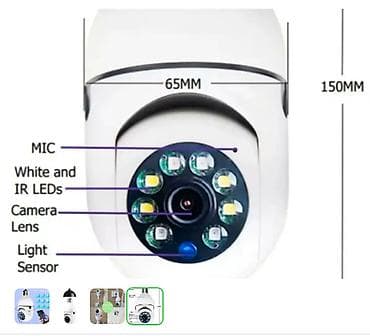 батарейка фотоаппарат: Wi‑Fi IP‑камера с цоколем E27 (камера‑лампа) Компактная PTZ‑камера — 2