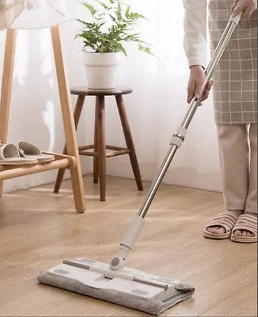 Швабра плоская с 3 тряпками ﻿Швабра предназначена