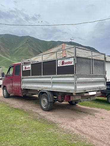 багаж: Грузовой бортовой автомобиль Mercedes-Benz Sprinter (двухрядная — 7