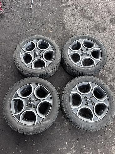 резиновый крошка: Колеса в сборе 195 / 55 / R 15, Зима, Комплект, Легковые, Литые, отверстий - 5 — 2