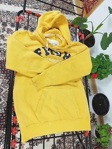 дордой одежды: Набор мужских худи и толстовок с капюшоном 1) Желтое худи Abercrombie — 1