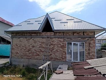 дом модульные: Продаётся одноэтажный кирпичный дом с металлической двускатной крышей — 4