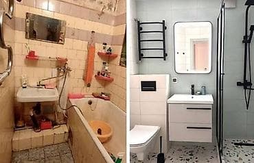 декоративные плитки: Укладка плитки в ванной, Укладка плитки на стену, Укладка плитки на пол | Керамическая плитка, Керамогранитая плитка, Мозаичная плитка | Вертикальная укладка, Диагональная укладка, Горизонтальная укладка Больше 6 лет опыта — 6