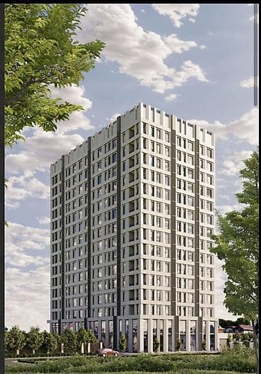 зария квартира: 2 комнаты, 78 м², Вефа ТЦ Элитка, 14 этаж, ПСО (под самоотделку) — 3