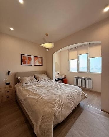 Недвижимость: 1 комната, 45 м², ул. Алматинка / Чуй 6 этаж, Дизайнерский ремонт — 8
