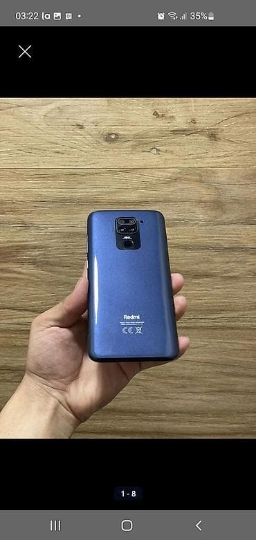 redmi a2 plus: Redmi, Redmi Note 9, Б/у, 64 ГБ, цвет - Синий, 2 SIM — 1