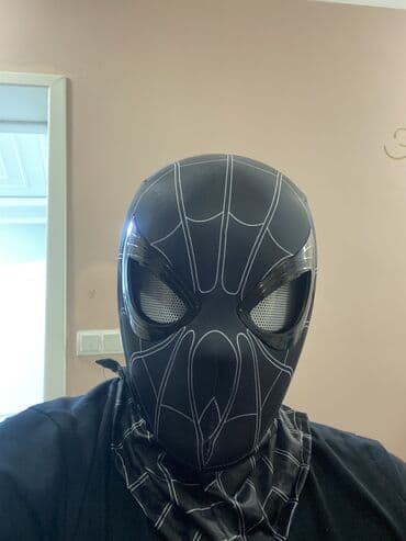 кастюм человека паука: Хит года‼️🔥🔥🔥 Маски человек паук 🕷️ В подарок перчатки паутинки!💝 С — 3