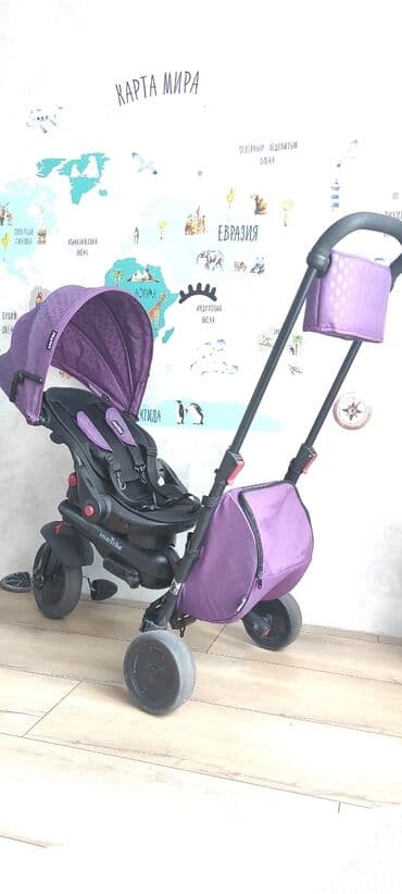 универсальные трехколесные коляски: Коляска, Б/у — 5