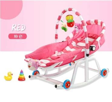 детская лошадка качалка купить: Коляска, Б/у — 2