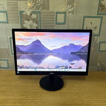 benq t91w: Монитор, AOC, Б/у, 19" - 20" — 1