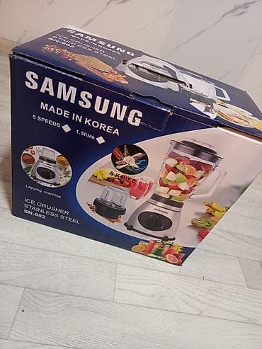 sharp r3: Блендер Samsung SN-902 - Объём кувшина: 1,5 литра - 5 скоростей + — 1