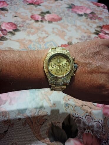 часы fossil бишкек: Классикалык сааттар саат, Rolex, Алтын, Президенттик, Эркектердики — 7