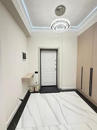 Квартиры: 2 комнаты, 76 м², Элитка, Асанбай мкр Элитка, 8 этаж, Евроремонт — 4