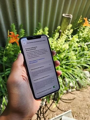 red cell: IPhone 11 Pro, Б/у, 64 ГБ, Зеленый, Чехол, 73 % — 3