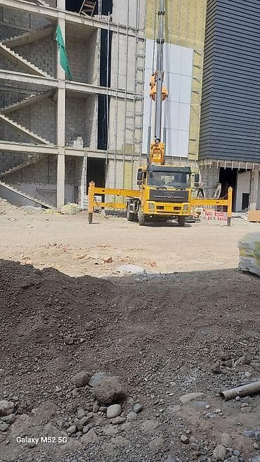 установка водостока: Сдаю автовышку, 36 м, Почасово — 3