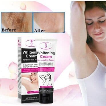 эффективный отбеливающий крем для зоны бикини в аптеке: Отбеливание интимных зон: подмышки, зона бикини. 100% новый и высокое — 1