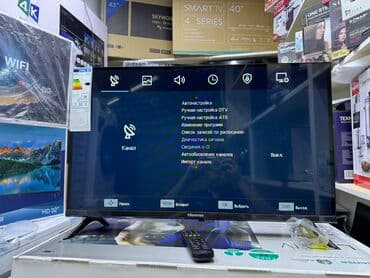 television: Телевизоры Hisense 32 дюймов 81 см диагональ санарип выстроенный — 2