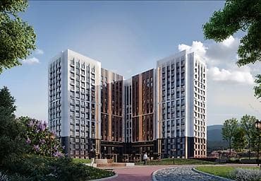 мадина резиденс: 1 комната, 51 м², ул. Алматинка / Чуй Элитка, 15 этаж, ПСО (под самоотделку) — 3