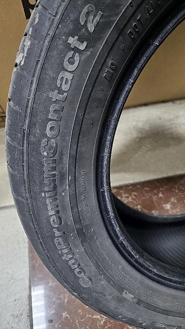 continental: Шины 225 / 55 / R 16, Лето, Б/у, Continental — 4