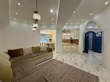 2 комнаты, 126 м², Золотой квадрат Элитка, 7 этаж, Дизайнерский ремонт
