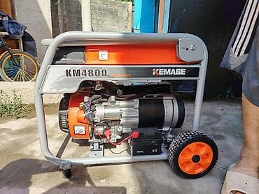 генертор: Бензиновый генератор KEMAGE KM4800 - Мощность: серия KM4800 — 2