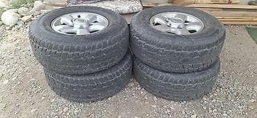 Р275.70/16 Комплект из 4 колес Toyota: шины на литых дисках. - Диски — 1
