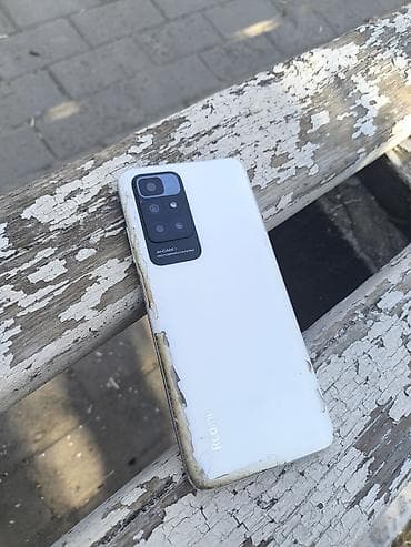 redmi 8lite: Redmi, Redmi Note 10, Б/у, 64 ГБ, цвет - Белый, 2 SIM — 1