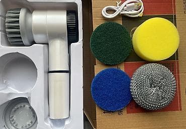 электрическая щетка для уборки: Электрическая многофункциональная щётка для уборки - Портативная — 2