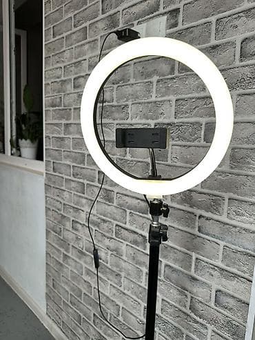 redmi not 17 pro: Кольцевая светодиодная лампа на штативе для съёмки и стриминга. - — 2
