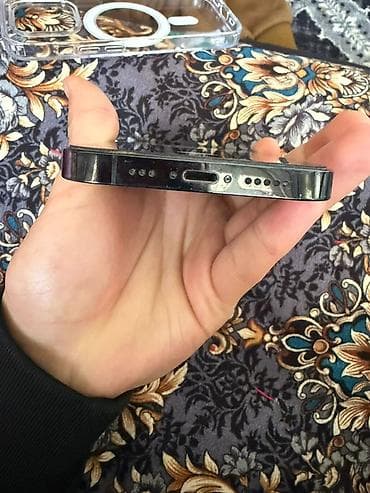 iphone x pro: IPhone 14 Pro, Б/у, 128 ГБ, Черный, Чехол, 87 % — 4