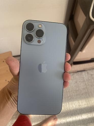 IPhone 13 Pro Max, Б/у, 256 ГБ, Blue Titanium, Коробка, 78 %
