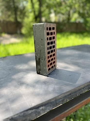 трафарет кирпич: Кирпич пустотелый (щелевой), керамический и силикатный — образцы — 1