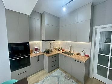 baytik: 2 комнаты, 64 м², Асанбай мкр Элитка, 7 этаж, Дизайнерский ремонт — 6
