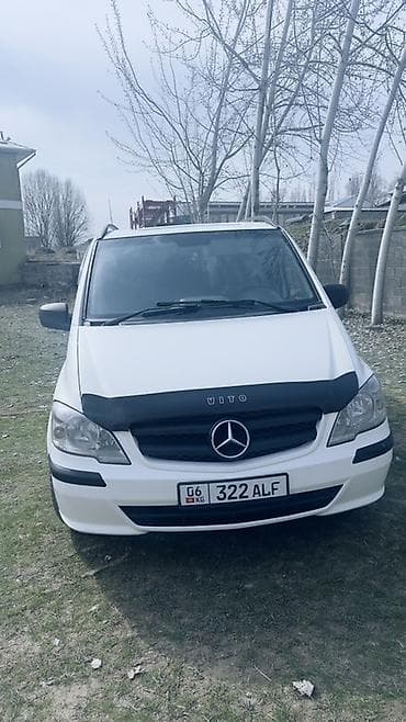 сиденье форд транзит: Mercedes‑Benz Vito, белый минивэн/микроавтобус. Кузов и экстерьер: - — 2