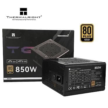 atx: Блок питания, Новый, Thermaltake, 850 Вт, 80 Plus, 850 Вт — 1