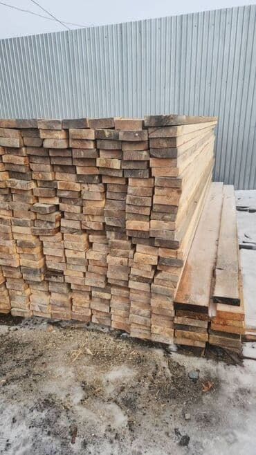 брусы деревянные: Доски, Обрезные, Для строительства, Сосна — 3