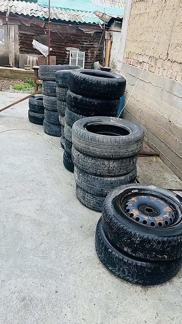 r15 audi: Колеса в сборе 65 / R 15, Зимняя шипованная, Комплект, Легковые, Железные — 3