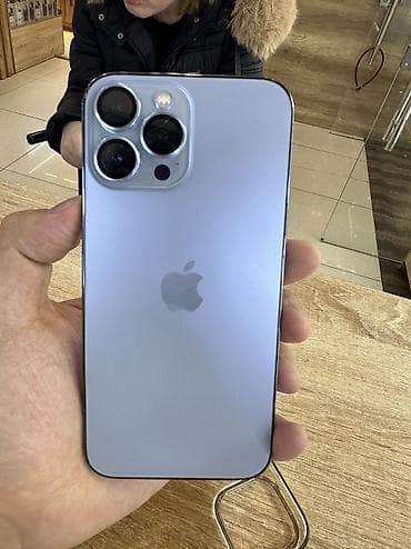 ipad 8 generation: IPhone 13 Pro Max, Б/у, 128 ГБ, Голубой, Защитное стекло, Чехол, В рассрочку, 83 % — 1