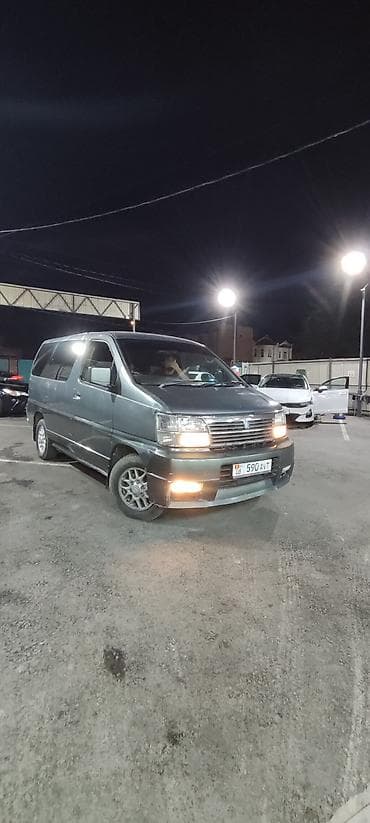skyline 33: Nissan Elgrand: 1998 г., 3.2 л, Автомат, Дизель, Минивэн — 2