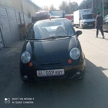Транспорт: Daewoo Matiz: 2010 г., 0.8 л, Кол менен иштөөчү, Бензин, Хетчбек — 2