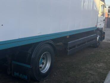 сидения трактор: Тягач, MAN, 1998 г., Тентованный — 8