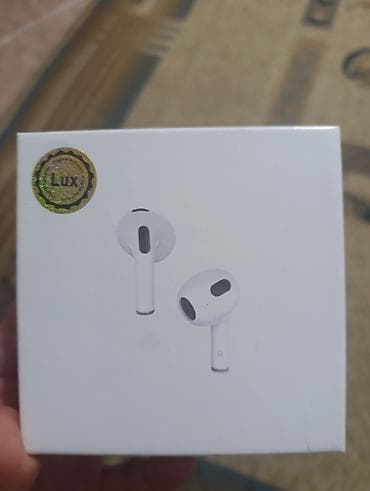 14 iphone: Беспроводные вкладыши наушники, Apple, Airpods 3, Новый — 1
