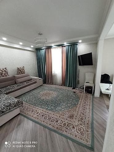 цены на недвижимость бишкек: 2 комнаты, 55 м², Индивидуалка, 7 этаж, Евроремонт — 5