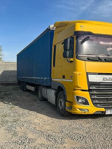 Транспорт: Тягач, DAF, Тентованный — 2