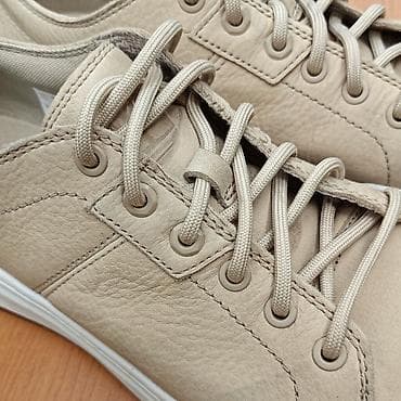 timberland: Мужские кеды Timberland, цвет: бежевый (песочный). Состояние новых — 2