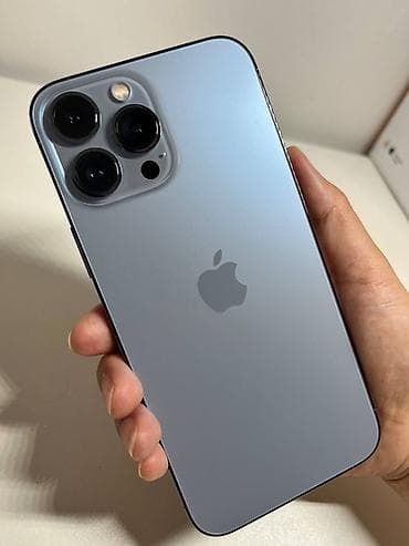 rey ben: IPhone 13 Pro Max, Новый, 256 ГБ, Sierra Blue, Зарядное устройство, 100 % — 1