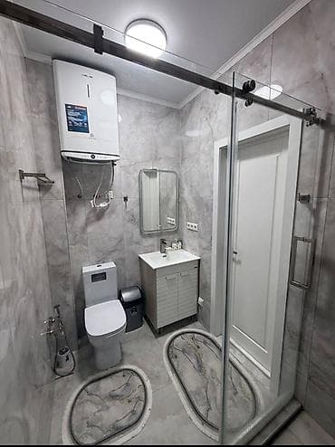 италиянский квартал: 2 комнаты, 63 м², Асанбай мкр 5 этаж, Евроремонт — 8
