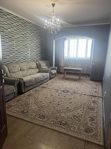 2 bedroom: 2 комнаты, Улан-2 мкр Агентство недвижимости, Только девушкам, от 1 года, С мебелью полностью — 1