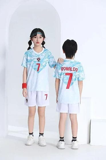 футбольный зальники: Комплект, цвет - Голубой, Новый — 1