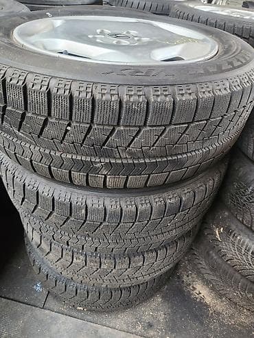 Колеса в сборе 215 / 60 / R 17, Зима, Б/у, Комплект, Легковые, Литые, отверстий - 5 — 2